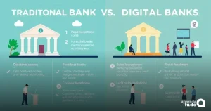 Bancos tradicionais vs bancos digitais: Qual é a melhor opção para você?