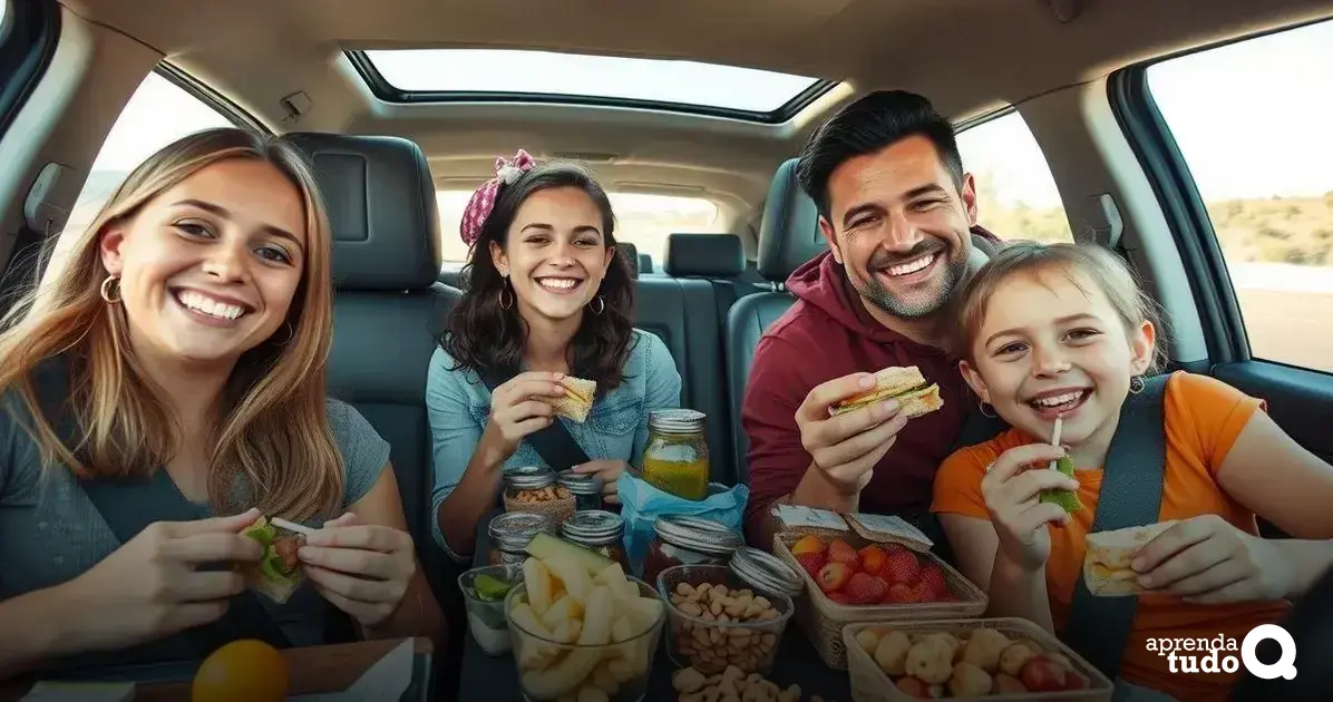 Alimentação saudável e snacks para crianças