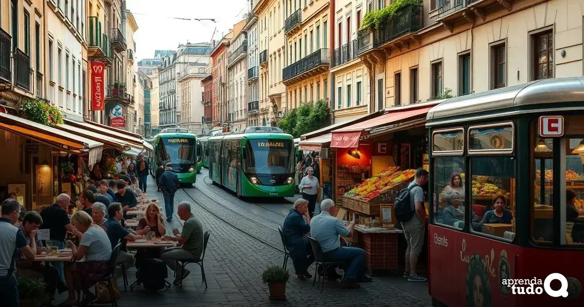 Gastos com alimentação em países europeus