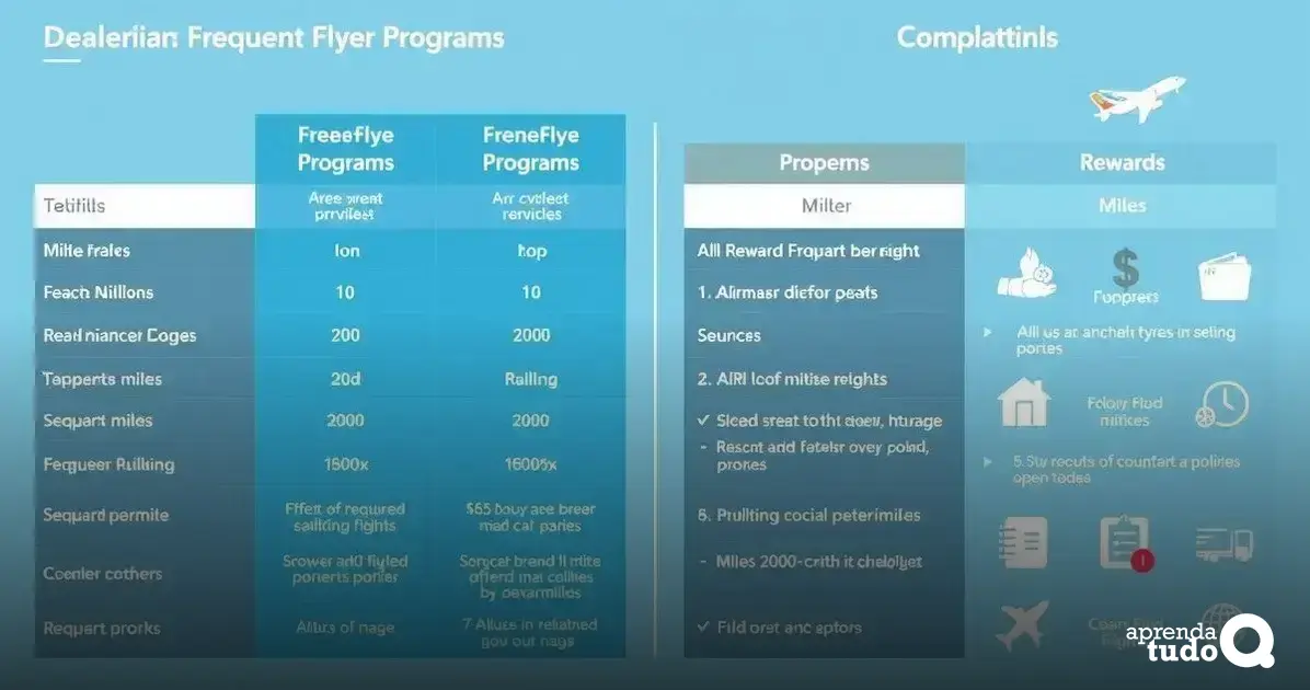 Comparação entre programas de milhas