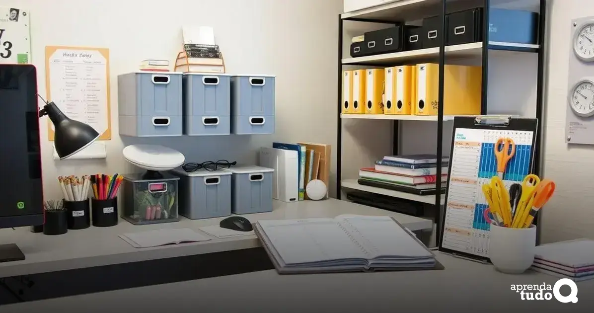 Como criar um espaço de trabalho organizado